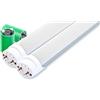 Showlite Tubo LED T8W24K45F-1500 1500mm Set da 2, Senza luce IR e UV | Lunghezza: 1500mm, Diametro: 26mm, 144 LED, Attacco: G13/T8, Luminosità: 2300 Lumen, Angolo di emissione: 120°, Potenza: 24W