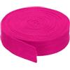 PATIKIL 1,2/3cm Nastri in Sbieco di Cotone 9m Nastro Cotone Twill Nastro Rilegatura Fettuccia Spina Pesce per Cucito Regalo Avvolgimento Artigianato Fai Da Te Rosso Rosa