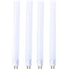 Generico Tubi Fluorescenti T4 317mm(esclusi i perni), 8W Bianco Freddo 3500K, Attacco G5, Luce a Basso Consumo Energetico, Luce Di Emergenza a Risparmio Energetico, per Cucina, Bagno, Armadio, Garage, 4pcs
