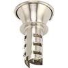 Yctze Squeezer Manuale Al Limone - 304 Spremiagrumi in Acciaio Inossidabile con Ugello a Forma di Tromba - Squeezer per Trapano Limone Addensato per Estrazione Senza Sforzo di Succo a Casa