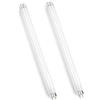 generico Tubi Fluorescenti T8 Da 450mm 15W 2 Pezzi, T8 Bianco Freddo 6500K, Attacco G13, Luce a Basso Consumo Energetico, Luce Di Emergenza a Risparmio Energetico, per Cucina, Bagno, Armadio, Garage