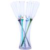 YXHYYDP 6 pz Flute da Champagne in Acrilico Infrangibili Bicchieri da Champagne for Matrimonio Tostatura Bicchieri da Vino a Gambo Lungo Cocktail Highball Cup for Compleanno Anniversario Festa/641