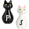 JYYWTSI Saliera e pepiera a forma di gatto, in diversi design carini
