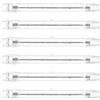 LedWekei Lampadine alogene, lampadina alogena T3 R7S 118 mm 300 W, lampadina T3 tipo J Lampadine alogene a doppia estremità bianco caldo 2700 K (confezione da 6)