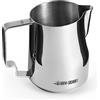 MHW-3BOMBER Brocca per latte professionale da 350 ml, in acciaio inox da 15 oz per espresso, cappuccino fumante con design Hawksbill, accessori per barista, modello P7121S