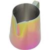 Sxhlseller Tazza per schiuma da caffè, design per prevenire schizzi di liquidi, aspetto colorato alla moda, design ergonomico dell'impugnatura, stampaggio in unico pezzo,(400ml)