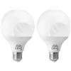 JANDEI - Pacco da 2 x Lampadine LED Globo, G95 E27, 15W (Equivalente a 100W) 1500 Lumen, Luce Bianca Freddo 6000K, CRI＞80, Angolo del Fascio di 270 Gradi, Non Dimmerabili, Ufficio, Casa, Cucina.