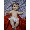 LE STELLE Gesu' bambino presepe lungh. 20 cm statua bambinello
