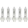 BOLLUMA Lampadina Alogena Calda 650W Fresnel Spotlight, 3200K 230V GY9.5 Lampada a Luce Continua al Tungsteno Fresnel per Film, Spot Pubblicitari, Notizie, Fotografia di Prodotti Confezione da 5