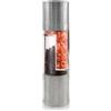 GLLBTPT Set macina sale e pepe 2 in 1, in acciaio inox, ricaricabile, manuale, a due teste, macinino regolabile per spezie, sali marini, Himalaya o pepe macinato fresco