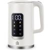 FOR ME ForMe Bollitore Elettrico In Acciaio Inox 1,7 L Temperatura Regolabile da 40-100 C I Funzione di Mantenimento Caldo LED Display Digitale della Temperatura I Arresto Automatico I Teiera Senza BPA