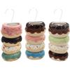 Paluplus Set 3 Evaporatori d'acqua per termosifoni in Ceramica, misura 8,5x4,5x17 cm, Umidificatore e gancio a S, Vari Colori -6409F (Donuts)