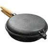 Generico Fornetto 5 in 1 con Doppio Manico Estraibile - Pratico, Versatile e Salvaspazio, artigianale Made in Italy 32 cm