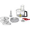 Bosch MUZ9VLP1 Accessorio Tagliaverdure per Impastatrice, | Accessorio originale per Impastatrice MUM9, Dischi Inclusi, Taglia, affetta e grattugia, Spremiagrumi, Facile da montare