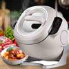 Generic Robot da cucina commerciale da 2000 W con wok da 6 litri, macchina da cucina automatica, rotazione a 360 ° per riso fritto e altro ancora