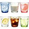 Qnbonrich Set di 6 bicchieri in policarbonato, 310 ml, infrangibili | Leggero, per acqua, birra, succo, per feste, campeggio, casa