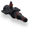 Generisch Raccordo di scarico compatibile con Philips Saeco 421946011491 ricambio per EP2231/40, EP2220/40, EP3246/70, PicoBaristo, Incanto, Minuto - incl. O-ring, attacco a baionetta