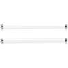 Liuyife 2 Pezzi Tubi Fluorescenti Da 15W, 450mm, T8 Bianco Freddo 4000K, Attacco G13, Luce a Basso Consumo Energetico, Luce Di Emergenza a Risparmio Energetico, Adatta per Cucina, Bagno, Armadio, Garage