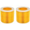 Vilgftyiet Filtro Aspiratore per Karcher WD3 A2004 A2054 A2204(2pcs) | Compatibile modelli A2004, A2054, A2204, WD3, cattura per polvere fine, installazione utensili
