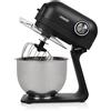 Princess Robot da cucina Princess 220137 - Corpo in alluminio pressofuso - 1200 W - Contenitore in acciaio inox da 5 L - 5 impostazioni di velocità e funzione impulso