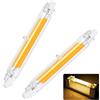 Hsientpe R7S LED 78mm Dimmerabile, Lampadine LED R7S 10W 4500K Bianco Naturale 1000LM,Equivalenti a 100W Lampada Alogena,COB LED Lineare Lampadine,Nessun Sfarfallio,Illuminazione Fascio 360°,2 pezzi