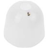 HOLIDYOYO Copertura Design da Ventilatore da Antipolvere Soffitto in e 2,3cm Plastica Bianca, Resistente Foro Protezione Elegante