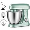 Royal Swiss Robot da pasticceria professionale, 2000 W, 8,5 l, verde menta, robot da cucina professionale planetario, impastatrice elettrica di grande capacità, con ciotola in acciaio inox 304 - 6