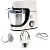 Moulinex Robot pasticcere 4,6 l, 8+impulso vel, frusta whisk, alluminio pressofuso, 1100 W, Masterchef Gourmet
