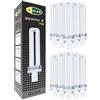 CLAR - Lampadina PLC Gemini S 7W Luce Calda 2700K G23, Non Regolabile (Pack 10)