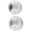 HEBEOT Luce galleggiante solare per esterni per piscina e stagno con rotazione RGB modalità colore impermeabile decorazione da giardino (2 pezzi)
