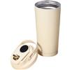 Mppchhn Tazza Termica - Tazza da Viaggio Isolata con Manico da 500ml,Acciaio Inossidabile Bottiglia con Interno Ceramico per Idratazione Bere Diretto Uso Quotidiano Esterno Viaggio Palestra Campeggio