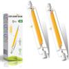 MJGFD Lampadina LED R7S 118mm Dimmerabile, 20W R7S LED 118mm Equivalente a 200W Lampada Alogena, Bianca Calda 3000K 2000LM, Illuminazione Fascio 360°, Nessun Sfarfallio, 2 Pezzi
