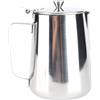 Greensen Brocca per Schiuma di Latte, Brocche Fumanti da 6,1 Once ~ 23,99 Once in Acciaio Inox Tazza da Caffè Tazza Brocca per Schiuma di Latte Brocca da Caffè con Coperchio per Macchine da Caffè(1500ML)