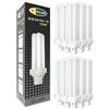 CLAR - Lampadina PLC Gemini D 13W Luce Calda 2700K G24d-1, Non Regolabile (Pack 10)