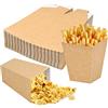 heavenlife 50 pezzi piccole scatole Pop-Corn, 3 misure contenitore di caramelle in cartone, sacchetti di mais soffiato in carta per cinema carnevale matrimonio festa banchetto compleanno (S)