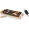 Princess Table Chef Pure Nera, Piastre elettriche, 2200 W, 01.103026.01.001