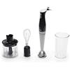 TELEFUNKEN Frullatore a Immersione 800W con Tritatutto da 500ml e Bicchiere da 700ml - Gambo e Lame in Acciaio Inox, Accessori Removibili, Facile da Pulire - Modello M07442