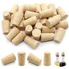 Anvin Tappi in sughero conici per vino, birra, vino, birra, tappi in sughero naturale, a prova di perdite, di ricambio per bottiglie di vino, birra, liquori e sugheri (2,2 x 1,7 x 3,5 cm)