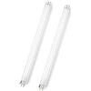 Generico 2 Pezzi Tubi Fluorescenti Da 15W, 450mm, T8 Bianco Freddo 4000K, Attacco G13, Luce a Basso Consumo Energetico, Luce Di Emergenza a Risparmio Energetico, Adatta per Cucina, Bagno, Armadio