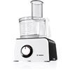 Bosch Elettrodomestici MCM4100 Robot da Cucina, 800 W, 1.21 Litri, Plastica, 2 velocità, Bianco