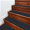 Myuilor Tappetino antiscivolo per scale, 76 x 25 cm, per interni, per gradini in legno, bordi per scale per bambini e cani, 100% poliestere con retro in TPE