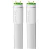 HOFTRONIC - T8 G13 - Set di 2 tubi LED 150 cm - 24 Watt 3840 lumen (160 lm/W) - Super efficace - 6000 K bianco freddo - Sostituisce il tubo fluorescente 128 W (128 W/860) - Senza sfarfallio - Tubo