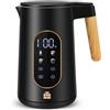 FOR ME ForMe Bollitore Elettrico In Acciaio Inox 1,7 L Temperatura Regolabile da 40-100 C I Funzione di Mantenimento Caldo LED Display Digitale della Temperatura I Arresto Automatico I Teiera Senza BPA