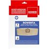 M MONDO MONDO, Confezione 4 Sacchetti per Aspirapolvere in Carta, Compatibili con Aspirapolvere Rowenta,Bully, Collecto, Kärcher,WD3, WD 3 Premium, WD2, MV3, MV2