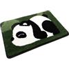 ISAKEN Tappeto Bagno Antiscivolo Assorbente, Super Morbido, Lavabile, Tappeto da Bagno con Panda in Stile Cartone Animato, Zerbino Casa Esterno per Vasca, Doccia e Bagno