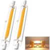 Generico Lampadina LED R7S 118mm Dimmerabile, R7S LED 20W Equivalenti a 200W Lampada Alogene, Bianca Calda 3000K 2000LM, Illuminazione Fascio 360°, Confezione da 2