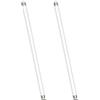 Generico Confezione da 2 Lampade Fluorescenti 14W, T5 Bianco Freddo 4000K, 549mm, Base G5, Lampada a Basso Consumo Energetico, Luce di Emergenza a Risparmio Energetico, Adatta,13.0 Watts
