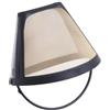 Generico Filtro for caffè riutilizzabile 10-12 tazze cono macchina for caffè utensile con maniglia griglia dorata