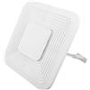 YARNOW Deflettore Aria Condizionata Quadrato in Plastica Bianco per Bocchette Centrali Flusso D'aria Ottimizzato e Distribuzione Uniforme, per Uffici e Ambienti Affollati