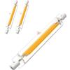 Hsientpe R7S LED 118mm Dimmerabile,Lampadine LED R7S 20W 118mm Equivalenti a 200W Lampada Alogena,Lampadina Bianco Naturale 4500K,2000Lumen Nessun Sfarfallio,Illuminazione Fascio 360°,Confezione da 2